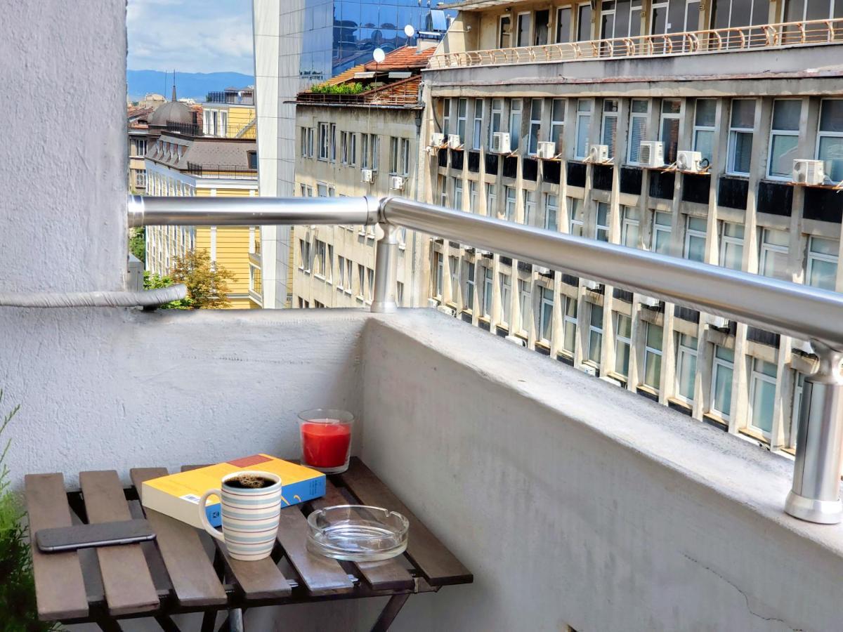 Sunny Central Apartment Sofia Extérieur photo