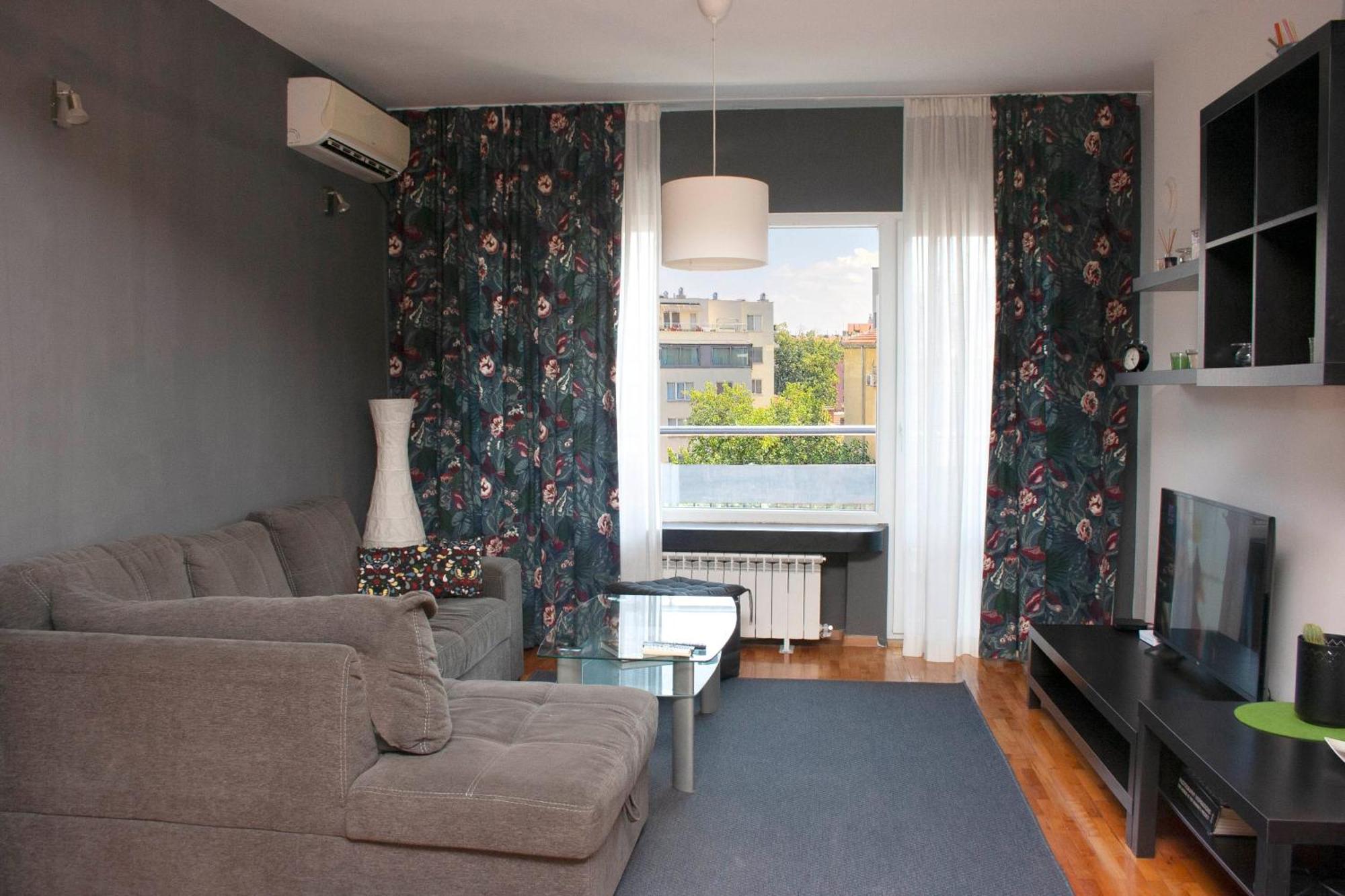 Sunny Central Apartment Sofia Extérieur photo